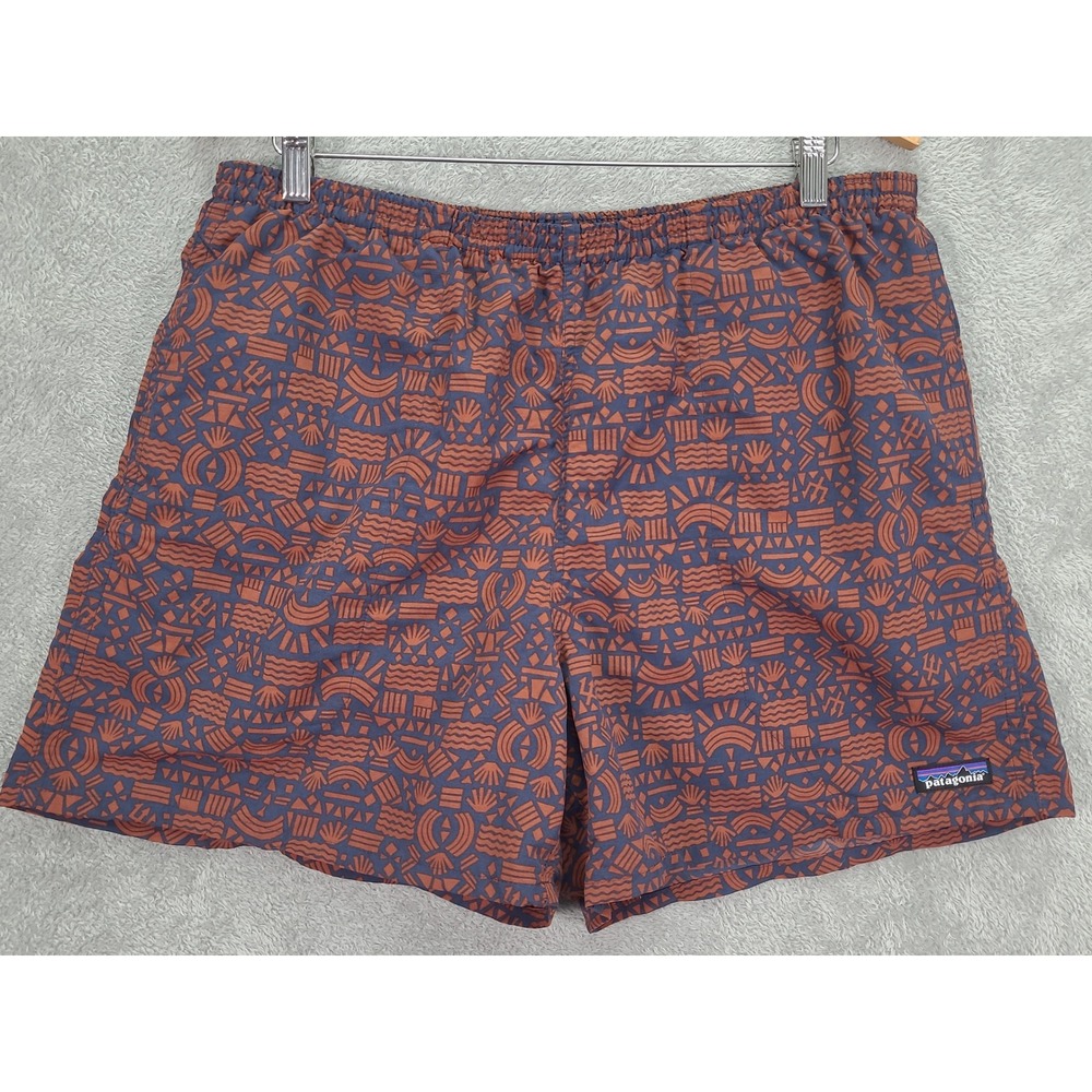 Patagonia 5 invh Baggies Men's All Over Print Swim Trunks Shorts‎ Size XL